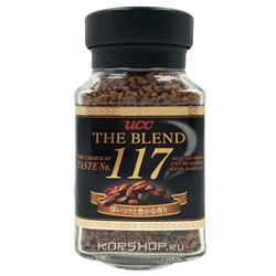 Натуральный растворимый сублимированный кофе The Blend 117 UCC, Япония, 50 г Акция