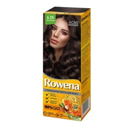 Стойкая крем-краска для волос "ROWENA", тон 6.35 Каштановый