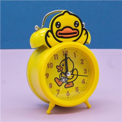 Часы-будильник «Morning duck», yellow