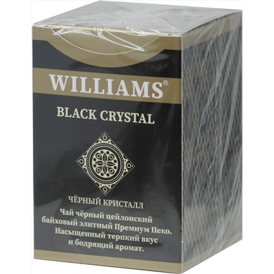 WILLIAMS. Crystal Black. Премиум Пеко 100 гр. карт.пачка