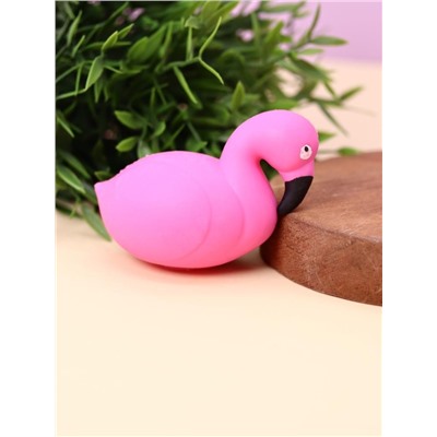Мялка - антистресс «Squeeze flamingo», purple