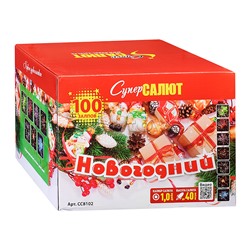 Батарея салютов "Новогодний" (1" х 100 залп.)