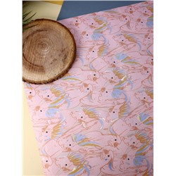 Упаковочная бумага «Parrot», pink (50*70 см)
