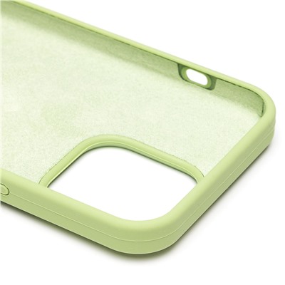 Чехол-накладка [ORG] Soft Touch для "Apple iPhone 14 Pro Max" (light green) (212219)