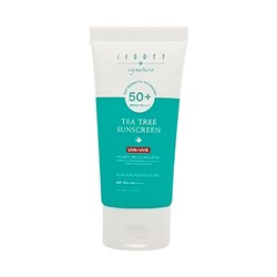 Jigott Крем солнцезащитный с чайным деревом - Signature tea tree sunscreen SPF50+PA+++, 70мл