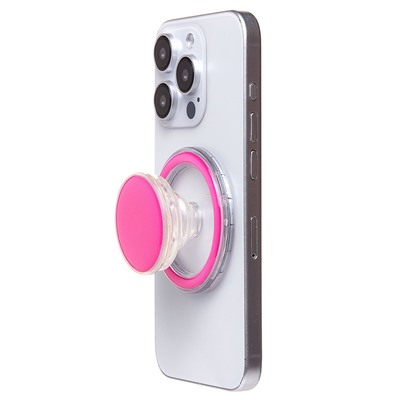 Держатель для телефона Popsockets PS65 SafeMag (dark pink) (229311)