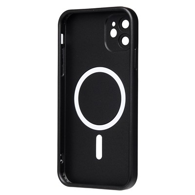 Чехол-накладка - SM020 Matte SafeMag для "Apple iPhone 11" (black)