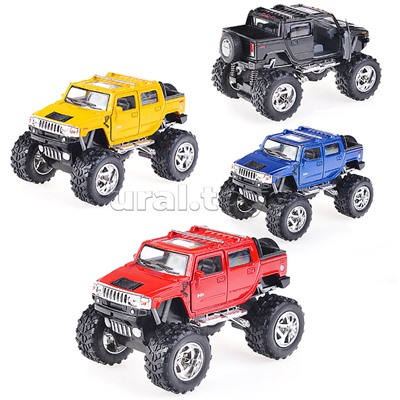 Модель Hummer H2 SUT (Off Road) 2005 мет., инерц. 1:40, в пакете