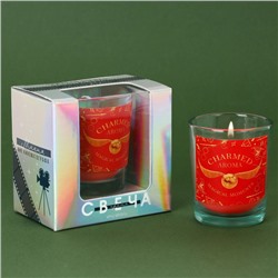 Новогодняя свеча в стакане «Charmed aroma», аромат ваниль