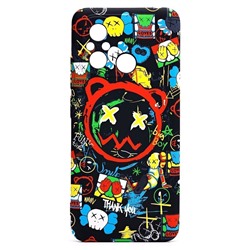 Чехол-накладка Luxo Creative для "Xiaomi Redmi 12C/Poco C55" (105) (black) (226141)