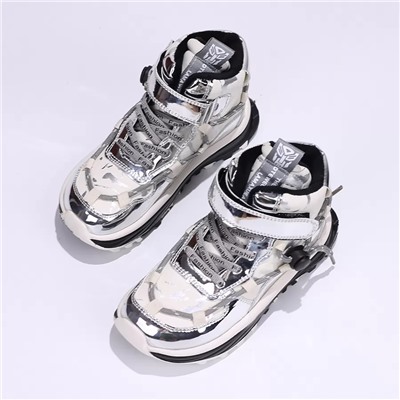 Утепленные кроссовки Snoffy 20910 Silver