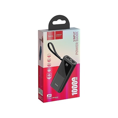 Внешний аккумулятор Hoco J41 10000mAh Micro/Type-C/USB*2/Type-C (black)