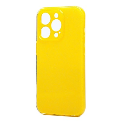 Чехол-накладка - SC328 для "Apple iPhone 14 Pro" (yellow) (218617)