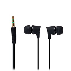 Проводные наушники внутриканальные Music Level ML-400 (повр.уп.) Jack 3,5  (black)