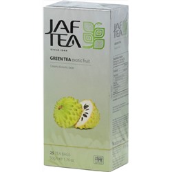 JAF TEA. Зеленый. Саусеп карт.пачка, 25 пак.