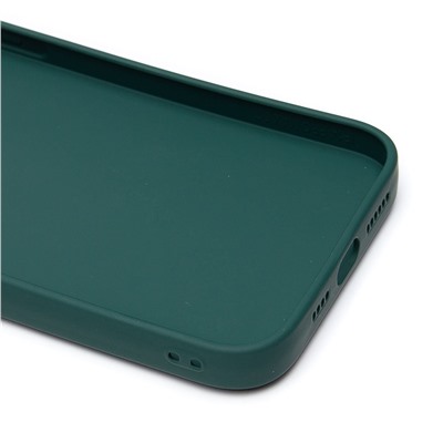 Чехол-накладка - PC084 экокожа для "Apple iPhone 14 Pro Max" (green) (219685)