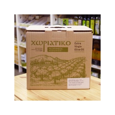 Деревенское оливковое масло ХОРИАТИКО ПЕЛОПОННЕС, 3л