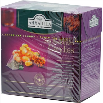 AHMAD TEA. Desserts Collection. Sea buckthorn карт.пачка, 20 пирамидки