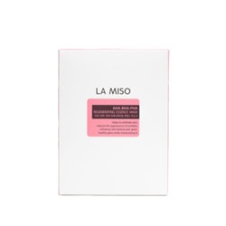 La Miso Маска ампульная обновляющая с кислотами – Regenerating essence mask, 28г*10шт