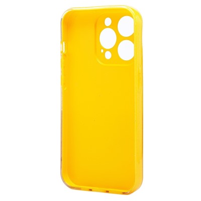 Чехол-накладка - SC328 для "Apple iPhone 14 Pro" (yellow) (218617)