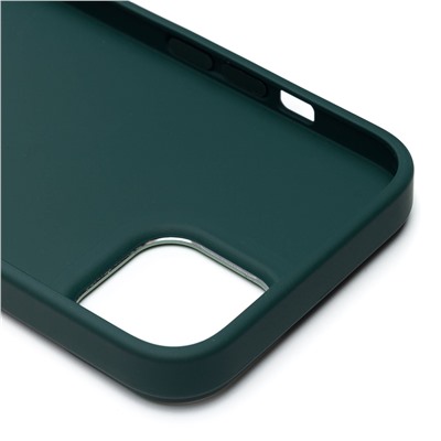 Чехол-накладка - SC311 для "Apple iPhone 14" (dark green) (210211)