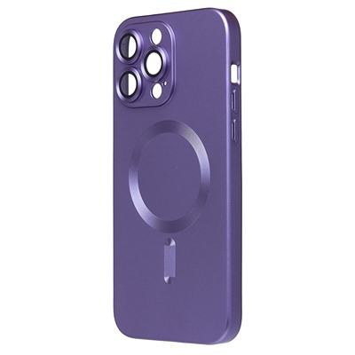 Чехол-накладка - SM020 Matte SafeMag для "Apple iPhone 14 Pro Max" (purple)