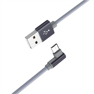 Кабель USB - micro USB Borofone BX26 Express  100см 2,4A  (gray)