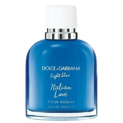 DOLCE & GABBANA LIGHT BLUE ITALIAN LOVE edt (m) 100ml TESTER