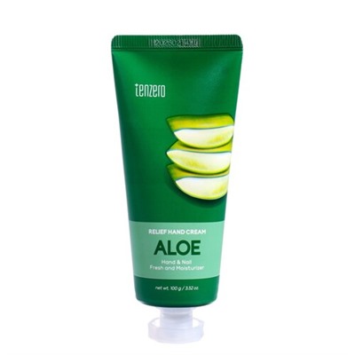 TENZERO Крем для рук с экстрактом алоэ - Relief Hand Cream Aloe, 100г