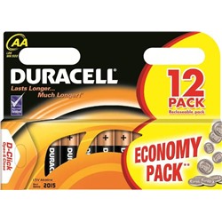 Батарейка AA Duracell LR6 Basic (12-BL) (144)