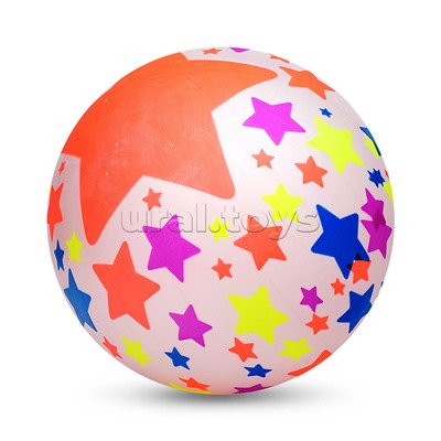 Мяч надувной PVC "Звездная пыль" 22,5 см., 60 гр. (цвет микс)