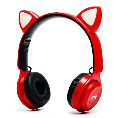 Bluetooth-наушники полноразмерные - Cat X-72M (повр.уп.) (red)