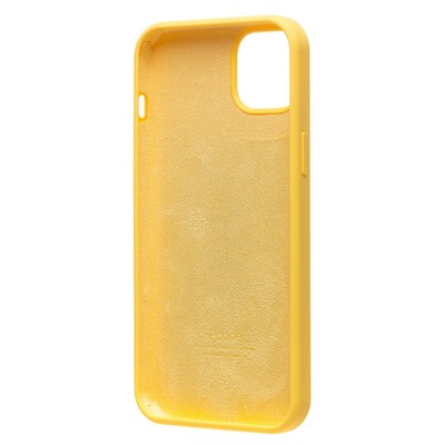 Чехол-накладка [ORG] Soft Touch для "Apple iPhone 14 Plus" (yellow) (212190)