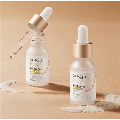 Сыворотка для лица с экстрактом риса и гиалуроном Bioaqua, 15 ml