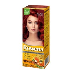 Стойкая крем-краска для волос "ROWENA", тон 7.66 Насыщенный красный