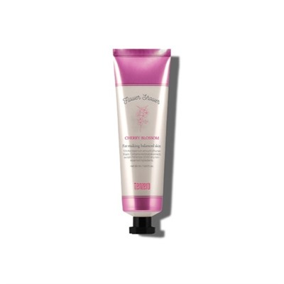 TENZERO Крем для рук и ногтей с вишней - Flower Shower Hand & Nail Cream Cherry Blossom, 50мл