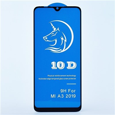 Защитное стекло Full Screen Activ Clean Line 3D для "Xiaomi Mi A3/Mi CC9e" (black)