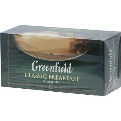 Greenfield. Classic Breakfast карт.пачка, 25 пак.