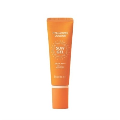 Deoproce Гель для лица увлажняющий солнцезащитный - SPF50+/PA+++ hyaluronic sun gel, 50г