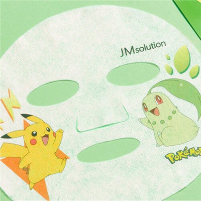 JMsolution Маска тканевая противовоспалительная с хауттюйнией - Stamp in heartleaf mask pokemon,30мл