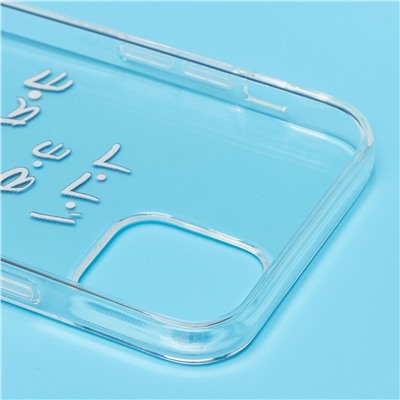 Чехол-накладка - SC240 для "Apple iPhone 12/iPhone 12 Pro" (003) (прозрачный)