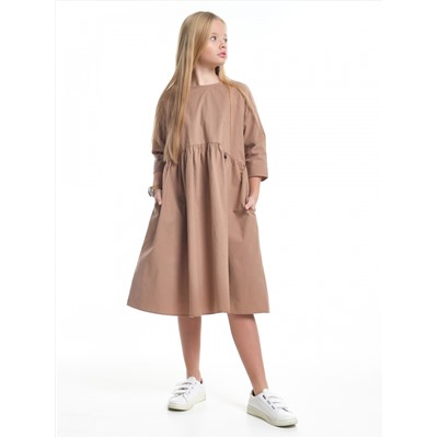 Платье для девочки (152-164см) UD 8061-1(4) коричневый