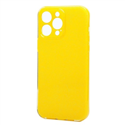 Чехол-накладка - SC328 для "Apple iPhone 14 Pro Max" (yellow) (218625)