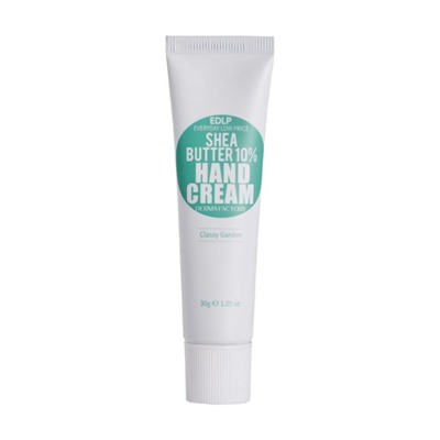 Derma Factory Крем для рук с маслом ши аромат цветов - Shea butter 10% hand cream classy garden, 30г