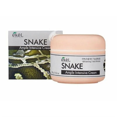 Ekel Крем для лица со змеиным ядом – Ample intensive cream snake, 100г