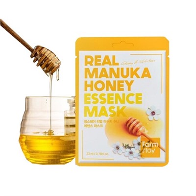 FarmStay Маска тканевая для лица с медом манука - Real manuka honey essence mask, 23мл