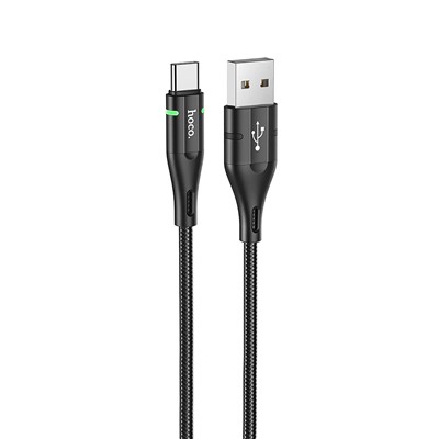 Кабель USB - Type-C Hoco U93  120см 3A  (black)