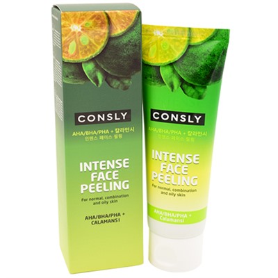 Consly Гель-пилинг для интенсивного очищения - Face peeling with calamansi and aha/bha/pha, 120мл