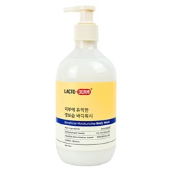 CKD Гель очищающий для лица и тела - Lactoderm beneficial moisturizing body wash, 500мл