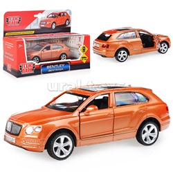 Машина металл Bentley Bentayga 1:45, (открыв. двери) инерц., в коробке